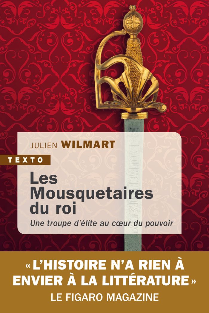 Couverture du livre « Les mousquetaires du roi : une troupe d'élite au coeur du pouvoir » de Julien Wilmart, librairie Les Contes Infusés à Corte
