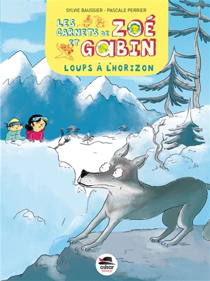 Couverture du livre « Loups à l'horizon » de Sylvie Baussier, librairie Les Contes Infusés à Corte