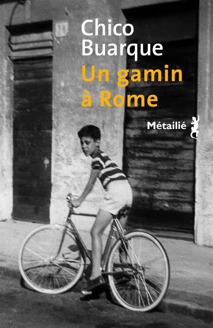 Couverture du livre « Un gamin à Rome » de Chico Buarque, librairie Les Contes Infusés à Corte