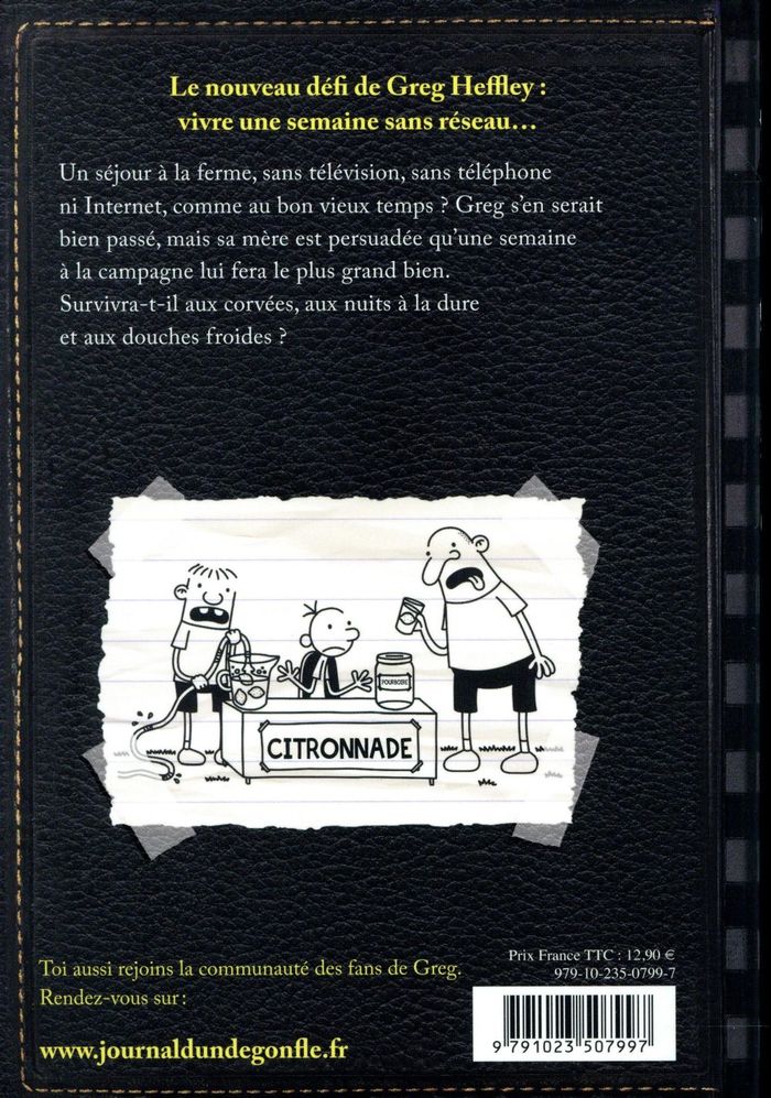 Quatrième de couverture de « JOURNAL D'UN DEGONFLE - TOME 10 - ZERO RESEAU - JOURNAL D'UN DEGONFLE, TOME 10 »