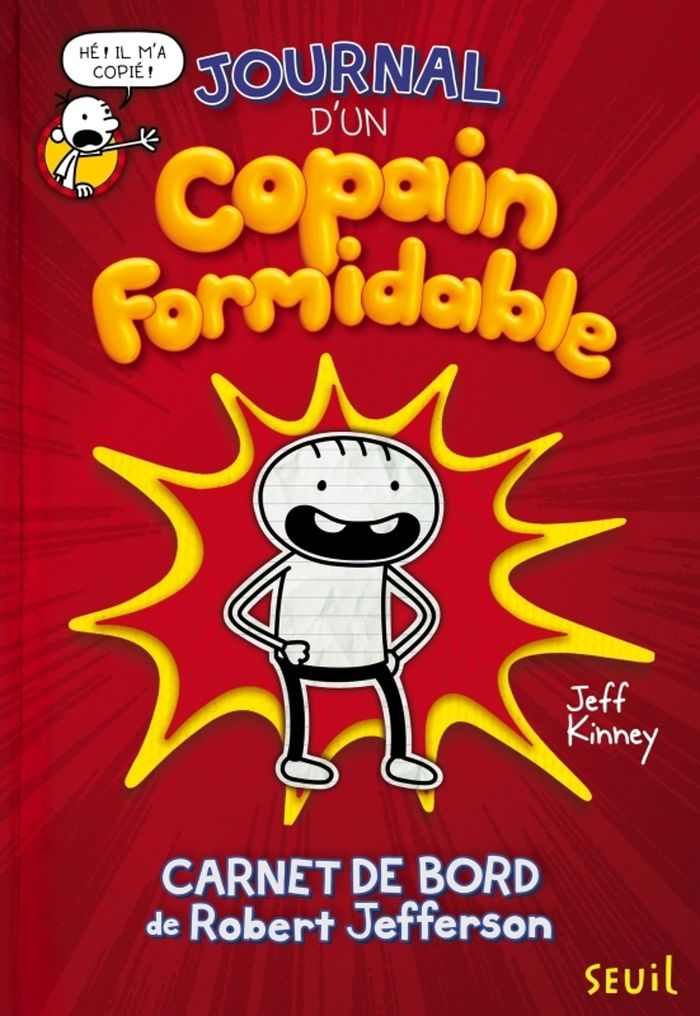 Couverture du livre « Journal d'un copain formidable : carnet de bord de Robert Jefferson », librairie Les Contes Infusés à Corte