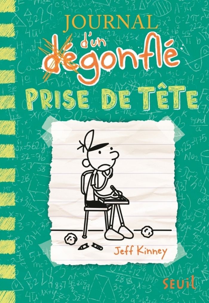 Couverture du livre « JOURNAL D'UN DEGONFLE - TOME 18 - PRISE DE TETE - JOURNAL D'UN DEGONFLE, TOME 18 », librairie Les Contes Infusés à Corte
