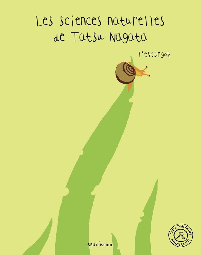 Couverture du livre « L'escargot » de Tatsu Nagata, librairie Les Contes Infusés à Corte
