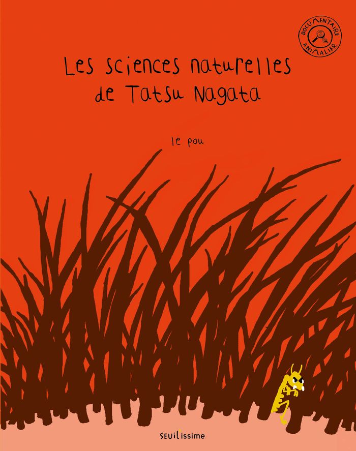 Couverture du livre « Le pou » de Tatsu Nagata, librairie Les Contes Infusés à Corte