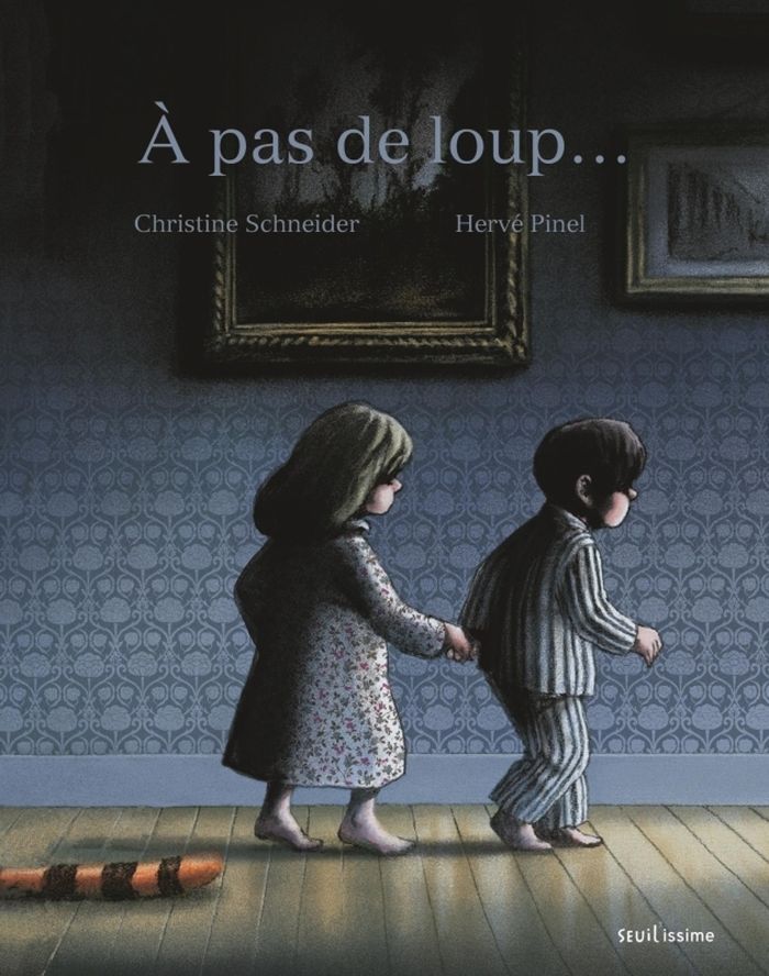 Couverture du livre « À pas de loup » de Christine Schneider, librairie Les Contes Infusés à Corte
