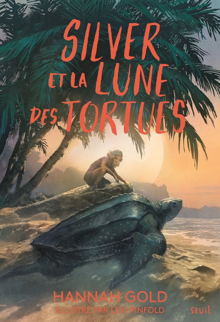 Couverture du livre « Silver et la lune des tortues », librairie Les Contes Infusés à Corte