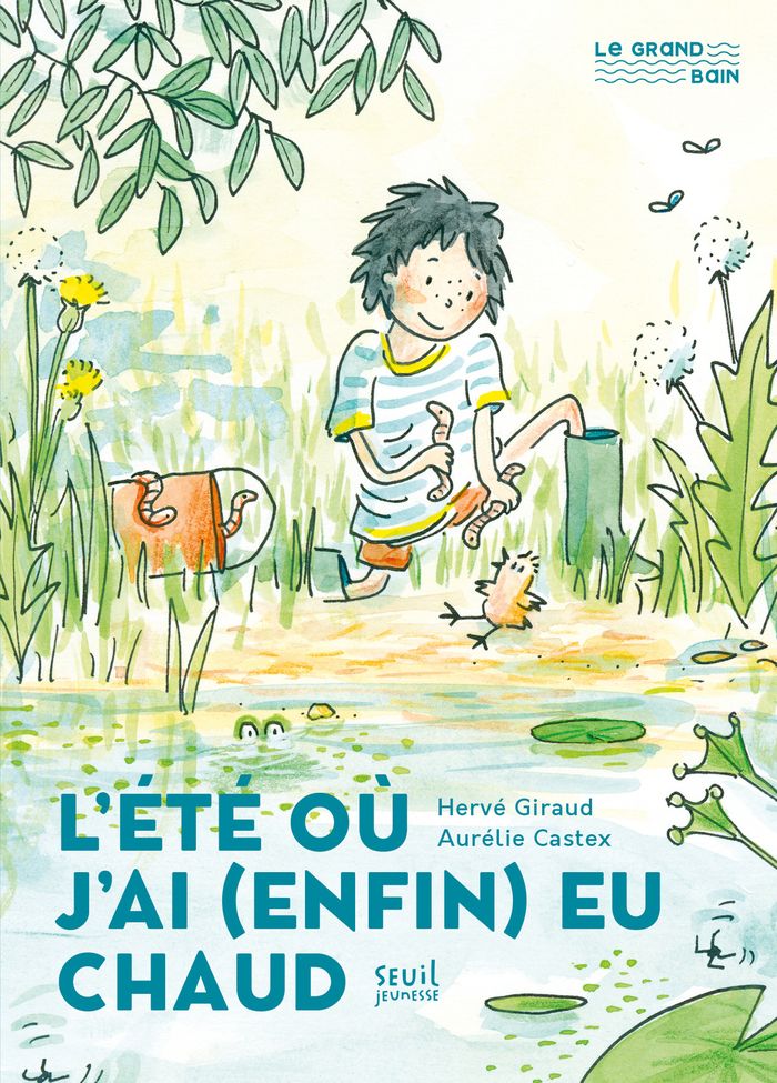 Couverture du livre « L'Eté où j'ai (enfin) eu chaud » de Hervé Giraud, librairie Les Contes Infusés à Corte