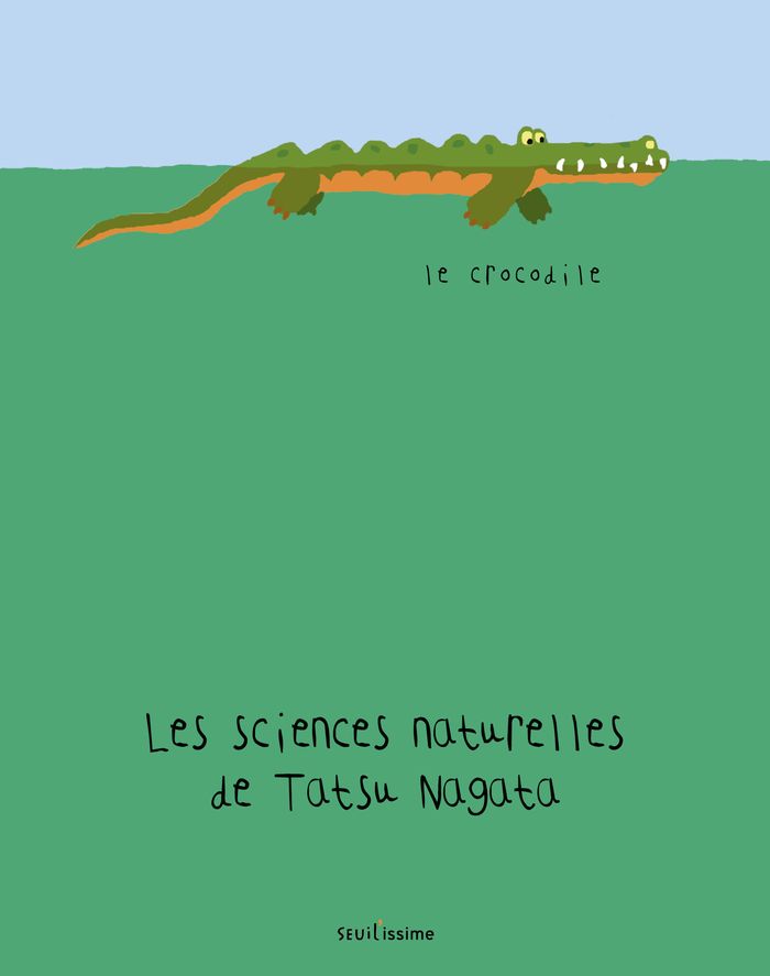 Couverture du livre « Le crocodile » de Tatsu Nagata, librairie Les Contes Infusés à Corte