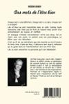 Quatrième de couverture de « DES MOTS DE L'ETRE BIEN »