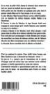 Quatrième de couverture de « ANDONI, LA FUITE - ROMAN »