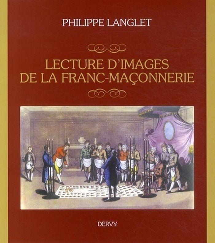 Couverture du livre « LECTURE D'IMAGES DE LA FRANC-MACONNERIE » de Langlet/mollier, librairie Les Contes Infusés à Corte