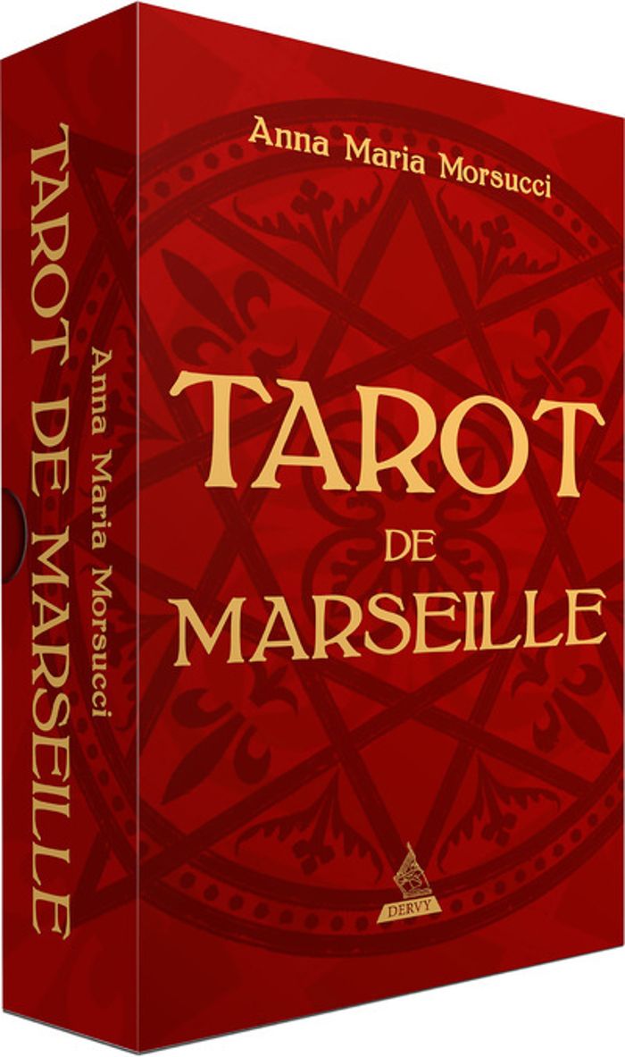 Couverture du livre « TAROT DE MARSEILLE », librairie Les Contes Infusés à Corte