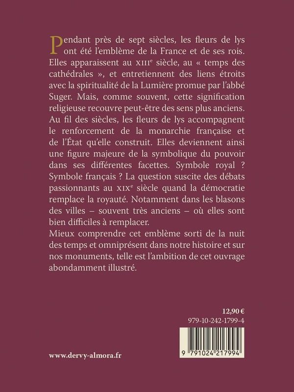 Quatrième de couverture de « La fleur de lys »