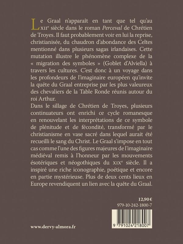 Quatrième de couverture de « Le Graal »