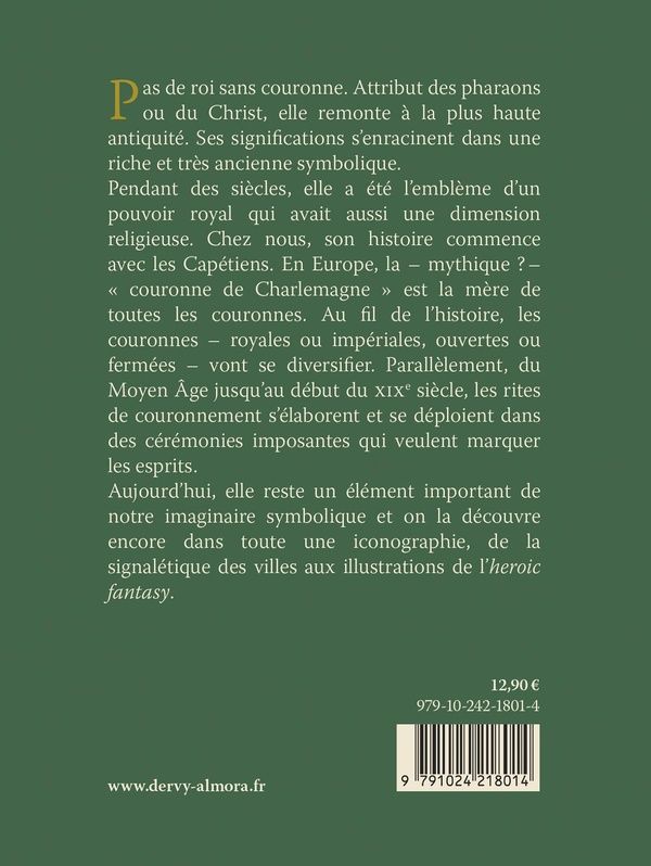Quatrième de couverture de « Couronnes »