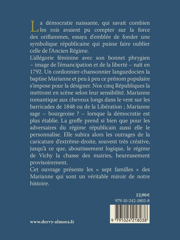 Quatrième de couverture de « Marianne »