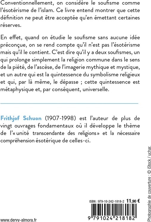 Quatrième de couverture de « Le soufisme, voile et quintessence »