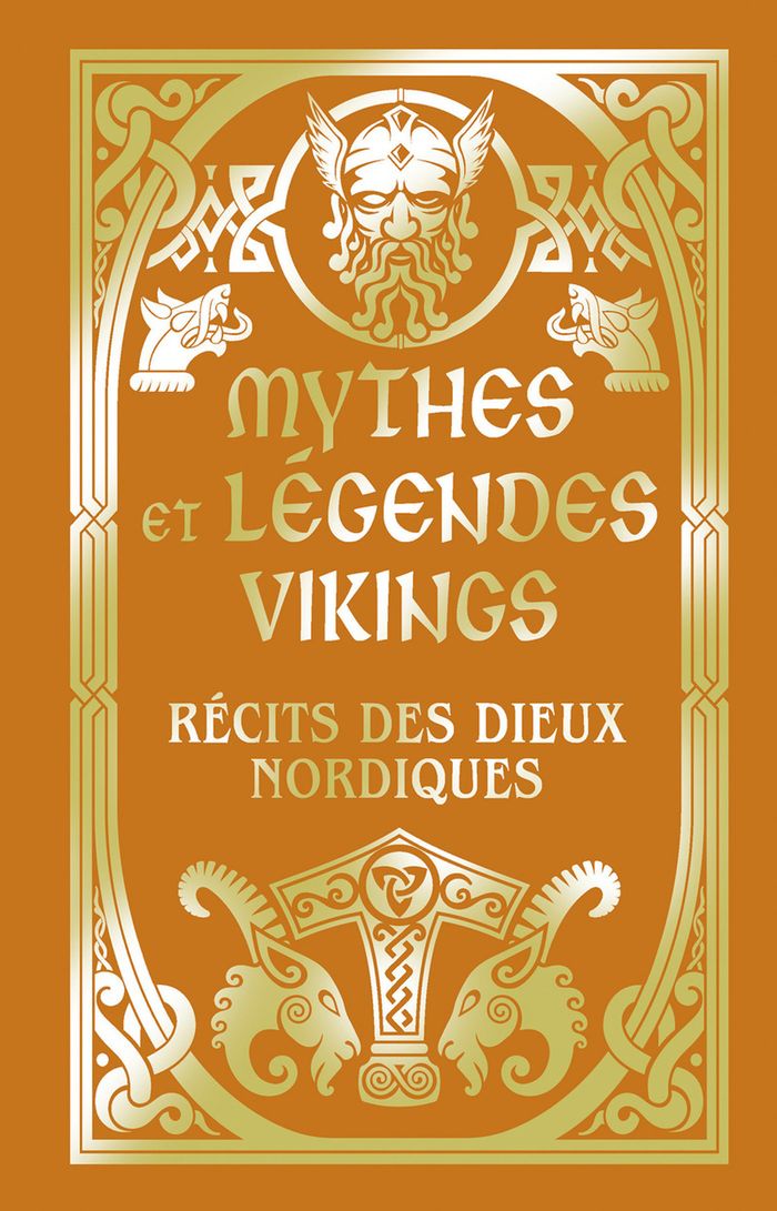 Couverture du livre « MYTHES ET LEGENDES VIKINGS - RECITS DES DIEUX NORDIQUES », librairie Les Contes Infusés à Corte