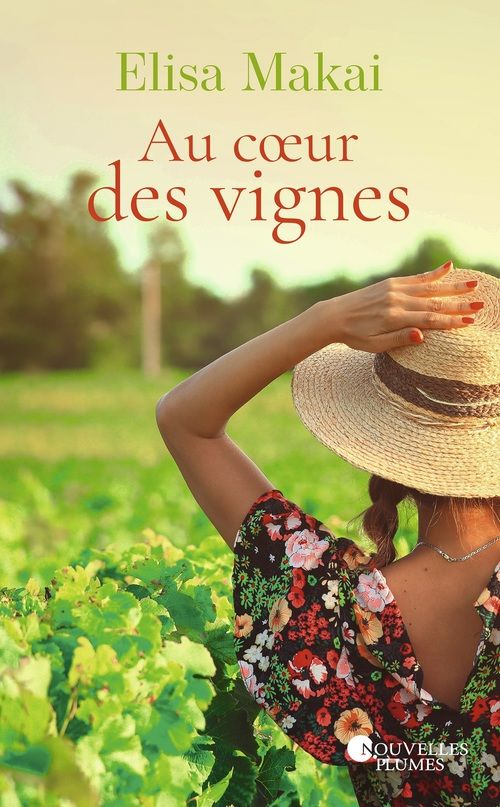 Couverture du livre « AU COEUR DES VIGNES » de Elisa Makai, librairie Les Contes Infusés à Corte
