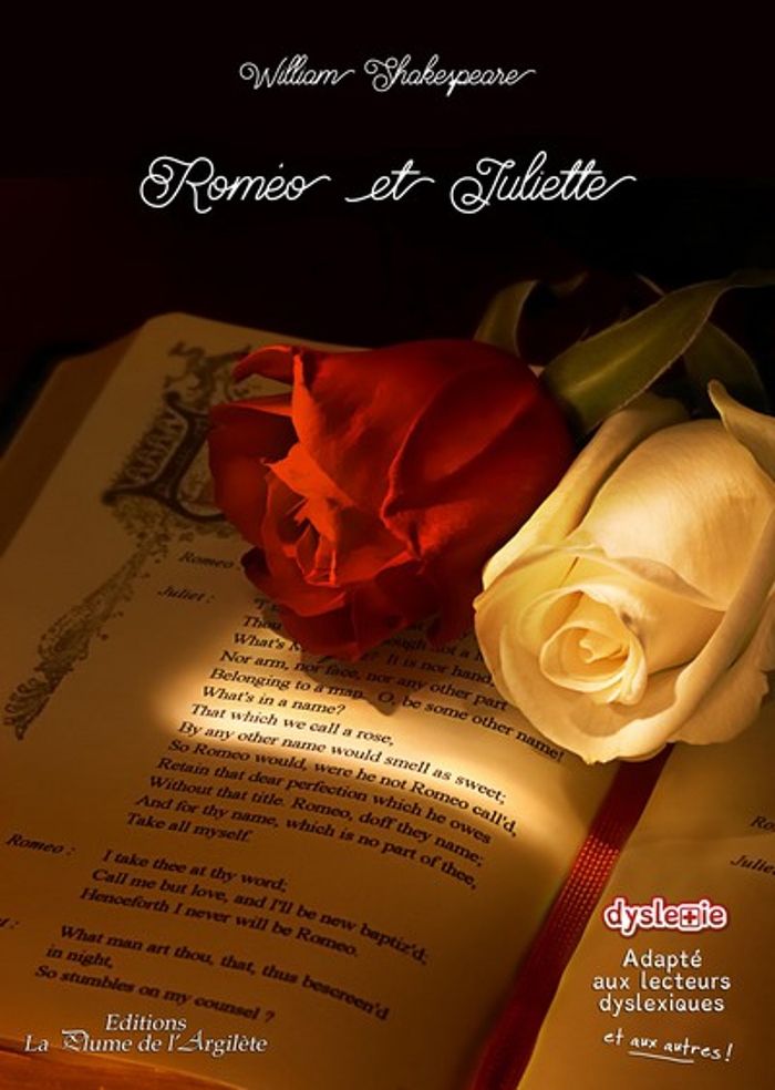 Couverture du livre « Roméo et Juliette », librairie Les Contes Infusés à Corte