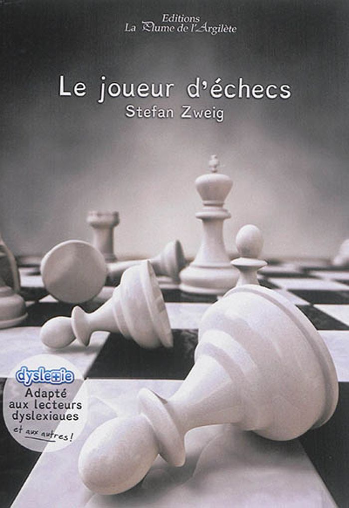 Couverture du livre « Le joueur d'échecs » de Stefan Zweig, librairie Les Contes Infusés à Corte