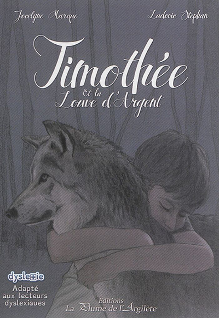 Couverture du livre « TIMOTHEE ET LA LOUVE D'ARGENT » de Marque Stephan, librairie Les Contes Infusés à Corte