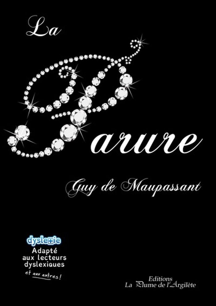 Couverture du livre « La parure » de Guy de Maupassant, librairie Les Contes Infusés à Corte