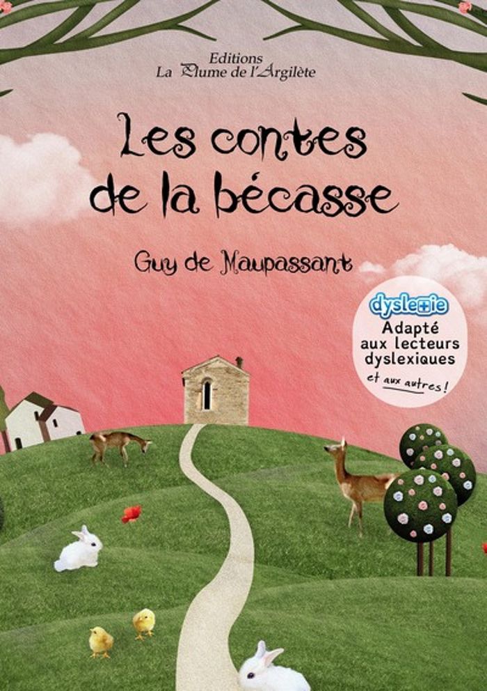 Couverture du livre « Contes de la bécasse » de Guy de Maupassant, librairie Les Contes Infusés à Corte
