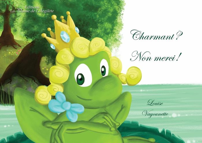 Couverture du livre « CHARMANT ? NON MERCI ! - KAMISHIBAI » de Louise Vayounette, librairie Les Contes Infusés à Corte