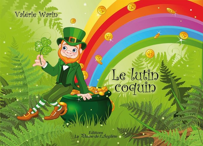 Couverture du livre « LE LUTIN COQUIN - BRAILLE » de Valerie Warin, librairie Les Contes Infusés à Corte
