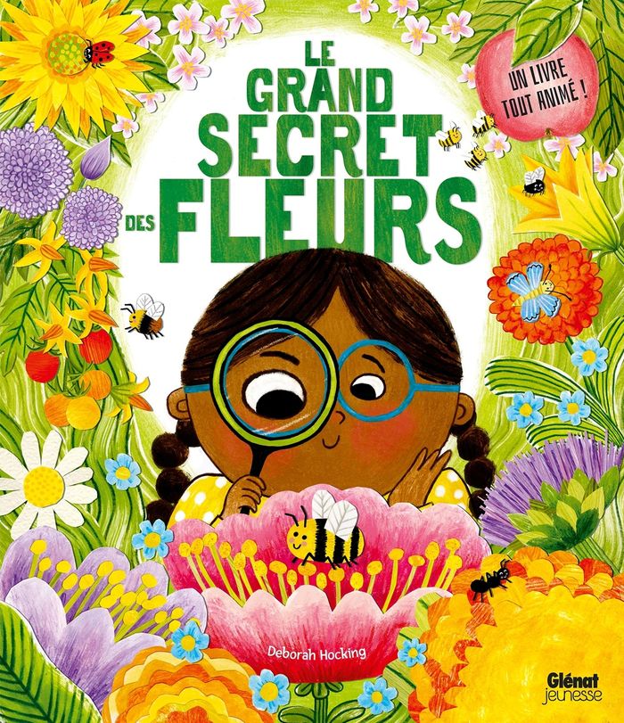Couverture du livre « Le grand secret des fleurs : comment elles nous nourrissent », librairie Les Contes Infusés à Corte