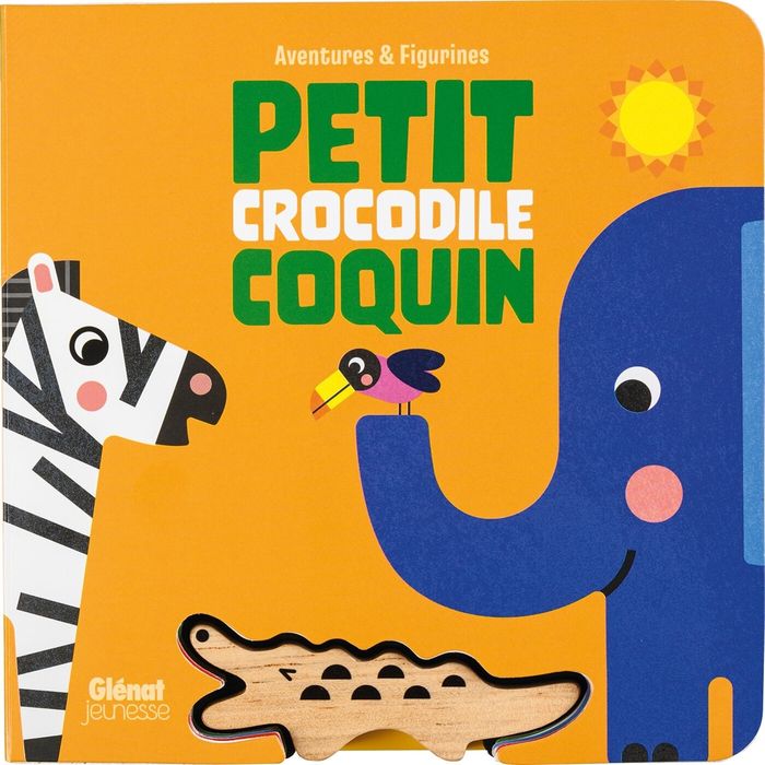 Couverture du livre « Petit Crocodile Coquin » de Fiona Powers, librairie Les Contes Infusés à Corte