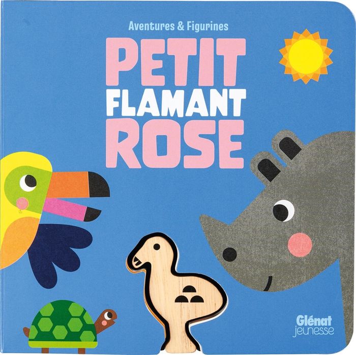 Couverture du livre « Petit Flamant Rose » de Fiona Powers, librairie Les Contes Infusés à Corte