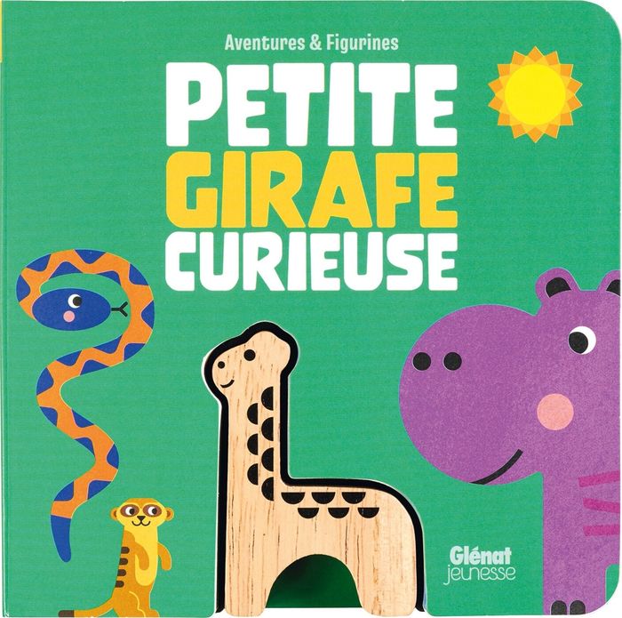 Couverture du livre « Petite Girafe Curieuse », librairie Les Contes Infusés à Corte