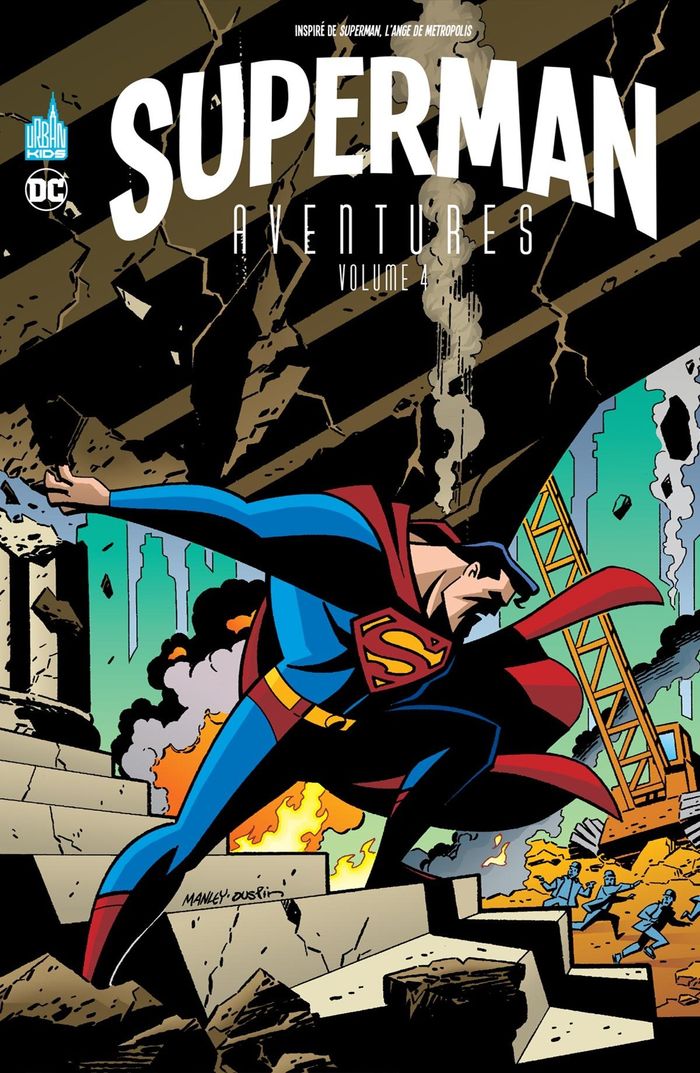 Couverture du livre « SUPERMAN AVENTURES - TOME 4 » de Mccloud/burchett, librairie Les Contes Infusés à Corte
