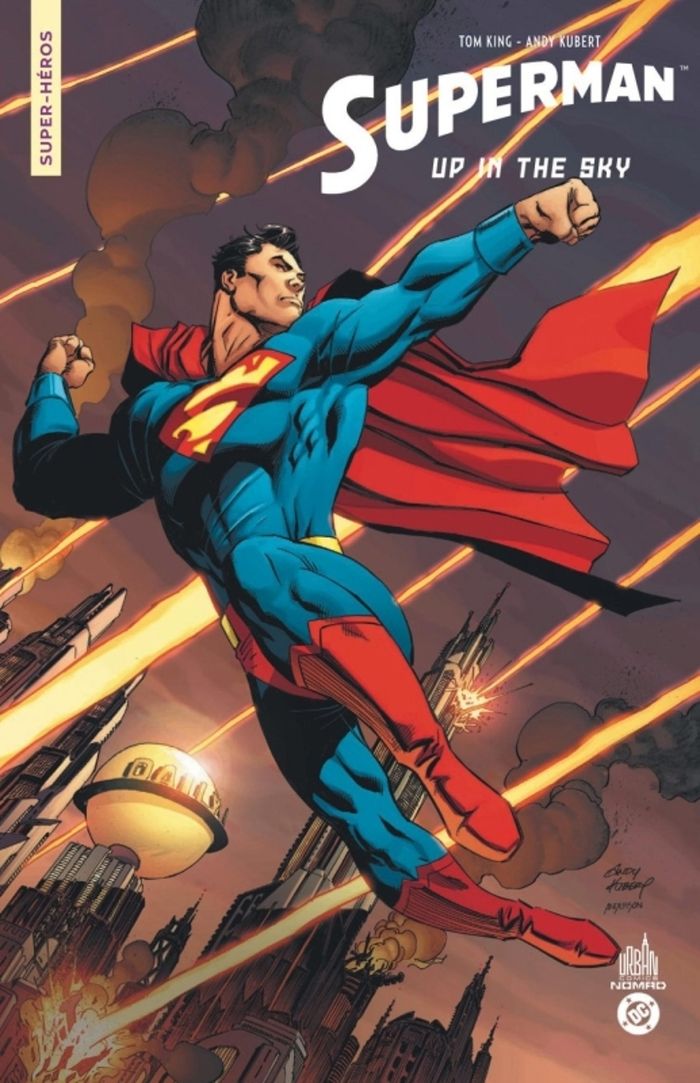 Couverture du livre « Superman : up in the sky » de Tom King, librairie Les Contes Infusés à Corte