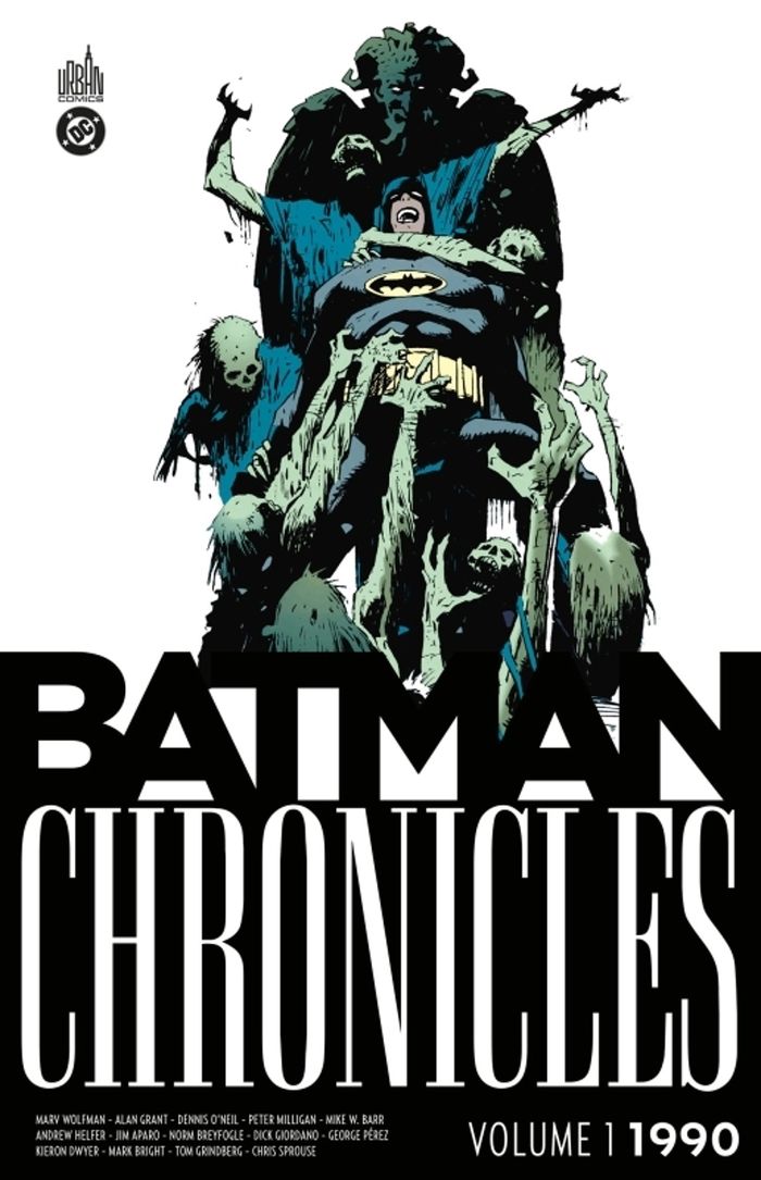 Couverture du livre « Batman chronicles : 1990 » de Marv Wolfman, librairie Les Contes Infusés à Corte
