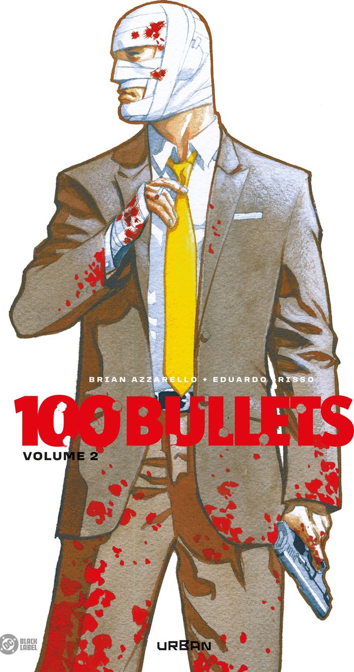 Couverture du livre « 100 bullets » de Brian Azzarello, librairie Les Contes Infusés à Corte