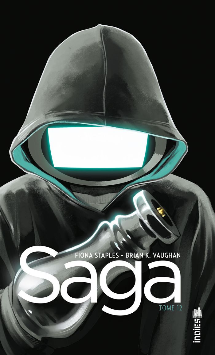 Couverture du livre « Saga » de Brian K. Vaughan, librairie Les Contes Infusés à Corte
