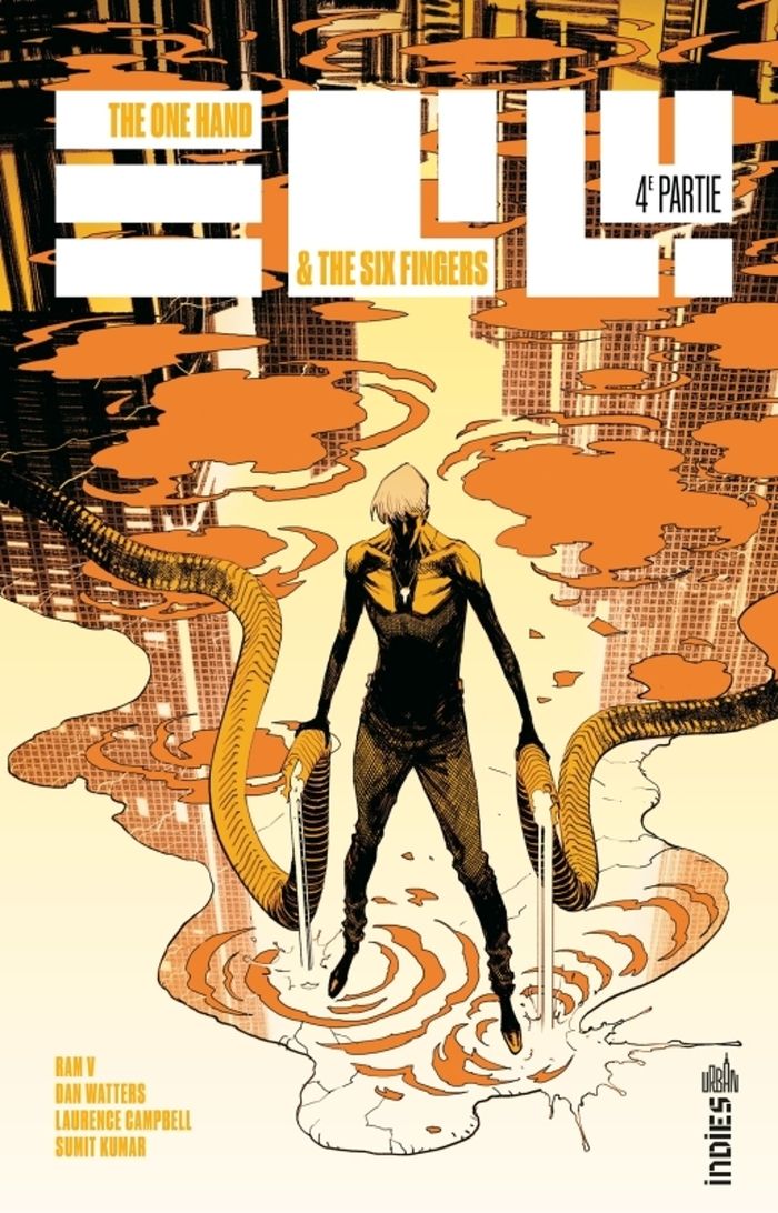 Couverture du livre « The one hand & the six fingers » de Ram V, librairie Les Contes Infusés à Corte