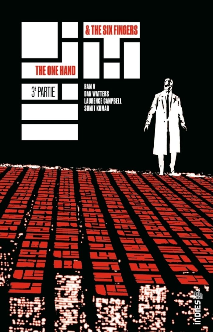 Couverture du livre « The one hand & the six fingers » de Ram V, librairie Les Contes Infusés à Corte