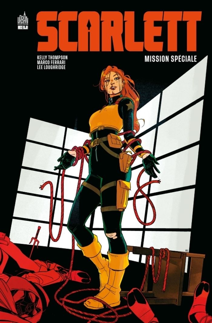 Couverture du livre « Scarlett : mission spéciale » de Kelly Thompson, librairie Les Contes Infusés à Corte