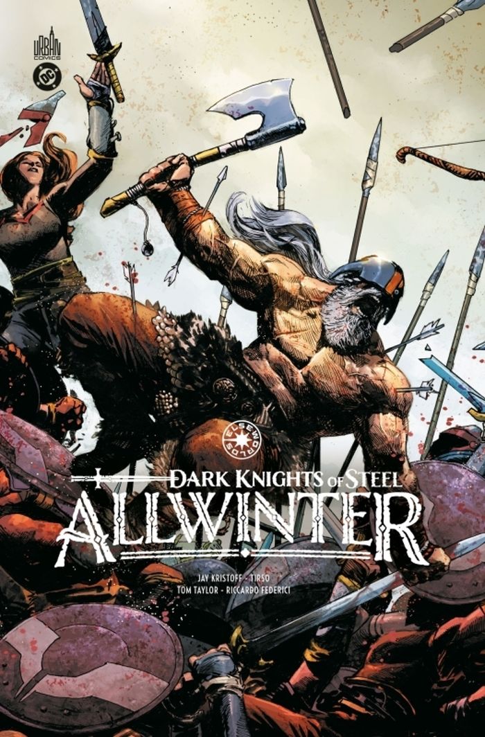 Couverture du livre « Dark knights of steel : allwinter » de Jay Kristoff, librairie Les Contes Infusés à Corte