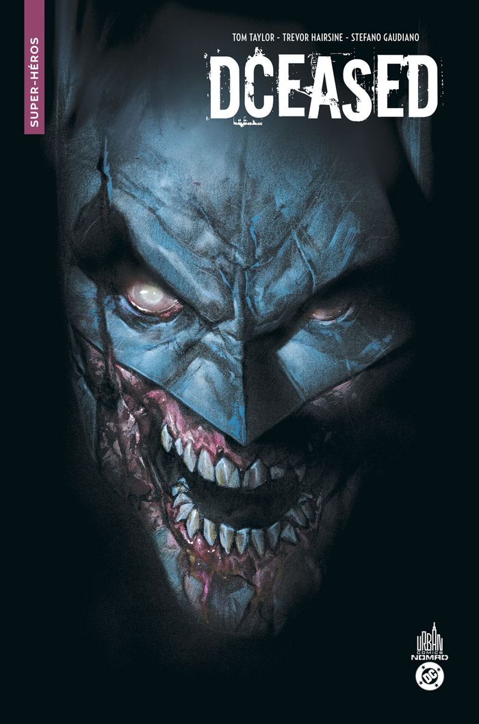 Couverture du livre « DCeased » de Tom Taylor, librairie Les Contes Infusés à Corte