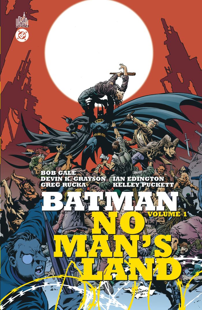Couverture du livre « Batman no man's land » de Collectif, librairie Les Contes Infusés à Corte