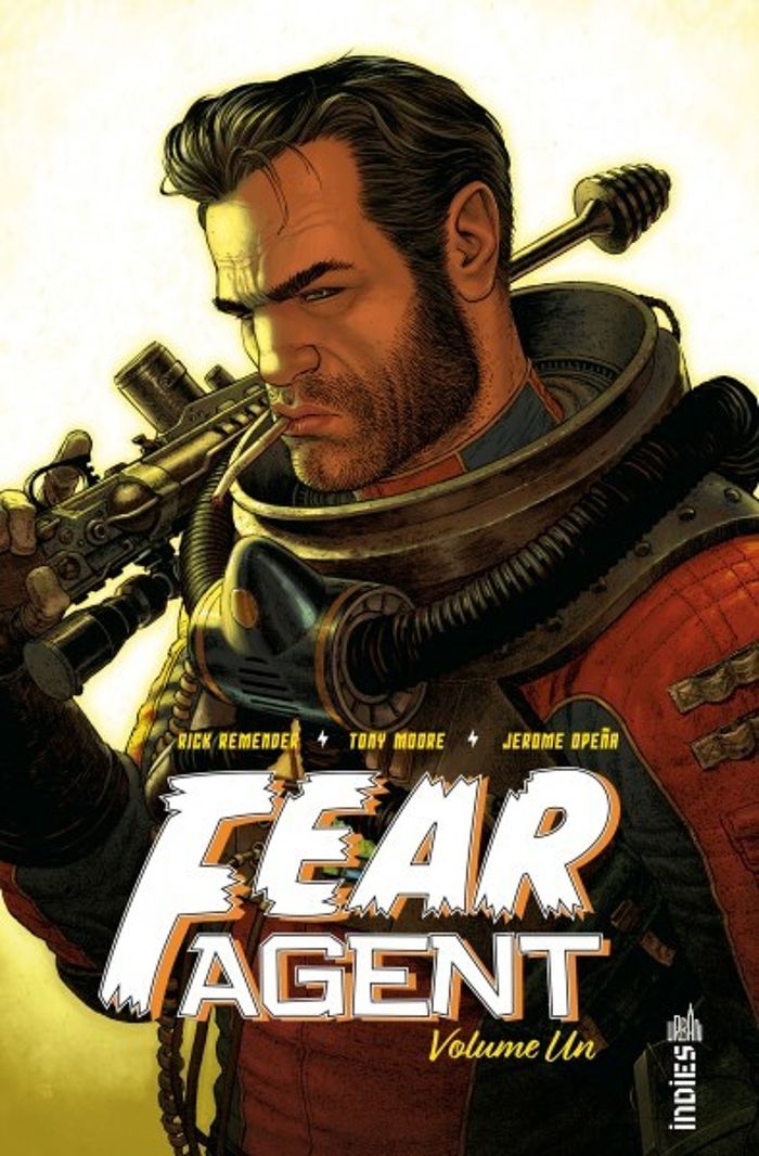 Couverture du livre « Fear agent » de Rick Remender, librairie Les Contes Infusés à Corte