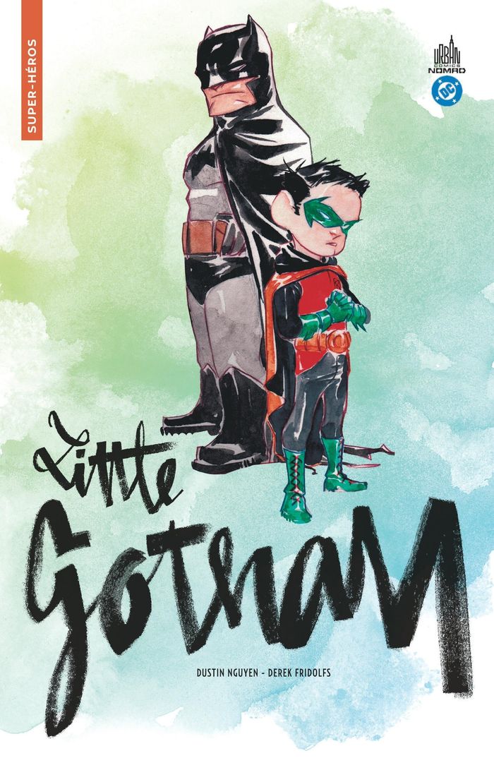Couverture du livre « URBAN COMICS NOMAD : BATMAN - URBAN COMICS NOMAD : LITTLE GOTHAM » de Nguyen/fridolfs, librairie Les Contes Infusés à Corte