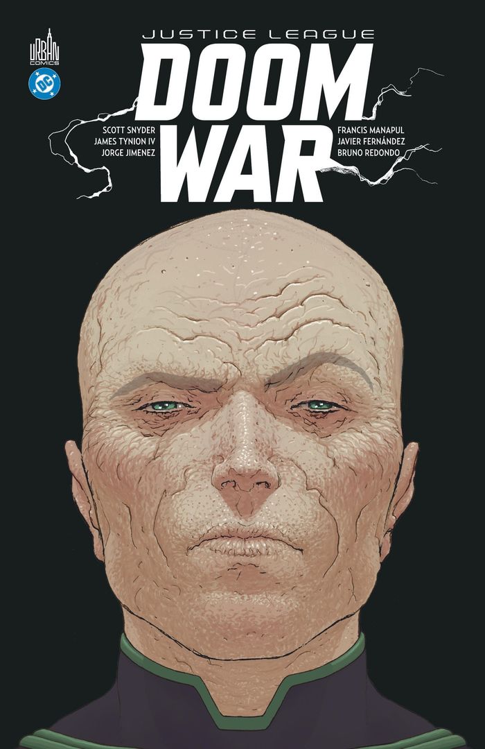 Couverture du livre « JUSTICE LEAGUE - DOOM WAR (2019) » de Snyder/jimenez, librairie Les Contes Infusés à Corte