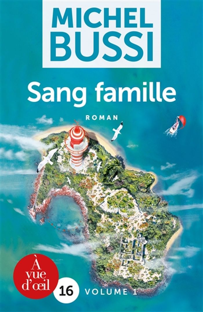 Couverture du livre « Sang famille » de Michel Bussi, librairie Les Contes Infusés à Corte