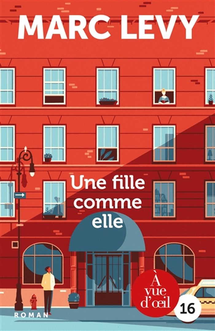 Couverture du livre « Une fille comme elle » de Marc Lévy, librairie Les Contes Infusés à Corte